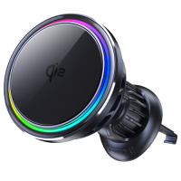 Qi2 15W Ice Cooling Magnetic Wireless Charging Phone Holder Charger Mount for iPhone