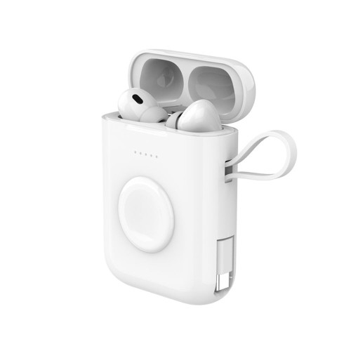 Unique Design 5200mAh  Watch Power Bank with AirPods Pro1/2 Replacement Charging Case for iWatch AirPods