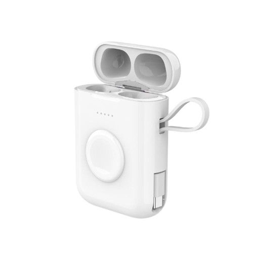 Unique Design 5200mAh  Watch Power Bank with AirPods Pro1/2 Replacement Charging Case for iWatch AirPods